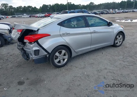 2013 Hyundai Elantra Gls from USA, damaged, VIN 5NPDH4AE9DH442554